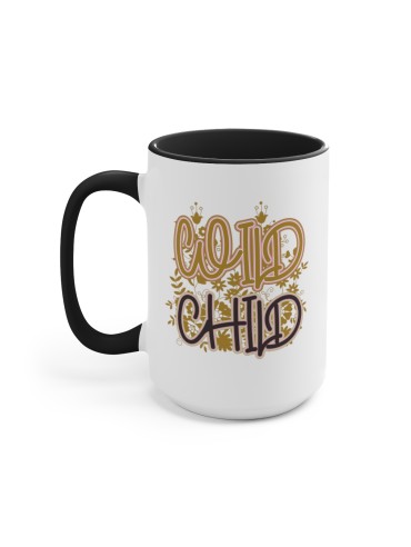 "Wild Child" - Two-Tone Coffee Mug 15oz